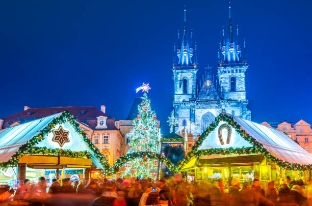 When They Start Decorating Prague for Christmas